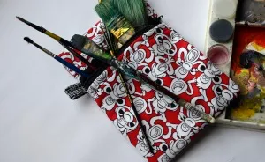 I Create One Of A Kind Artist Equipment Using Repurposed Fabrics