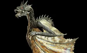 My Recent Work, Welded Stainless Steel Dragon