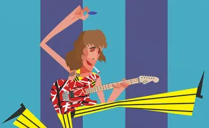 I Illustrated Some Of My Favourite Guitarists