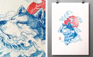 I Made "Lunar Dogs" Illustrations To Celebrate The Year Of The Dog