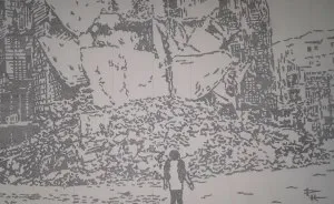 This Project Took Artist Phil Hansen All Of 2017 To Create, And Then He Destroys It In Minutes