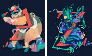 I Drew Legendary Monsters And Creatures Every Day For A Month