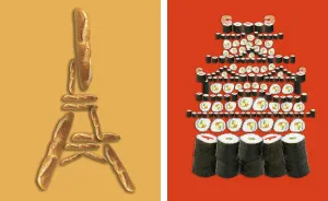 We Illustrated World Landmarks With Food