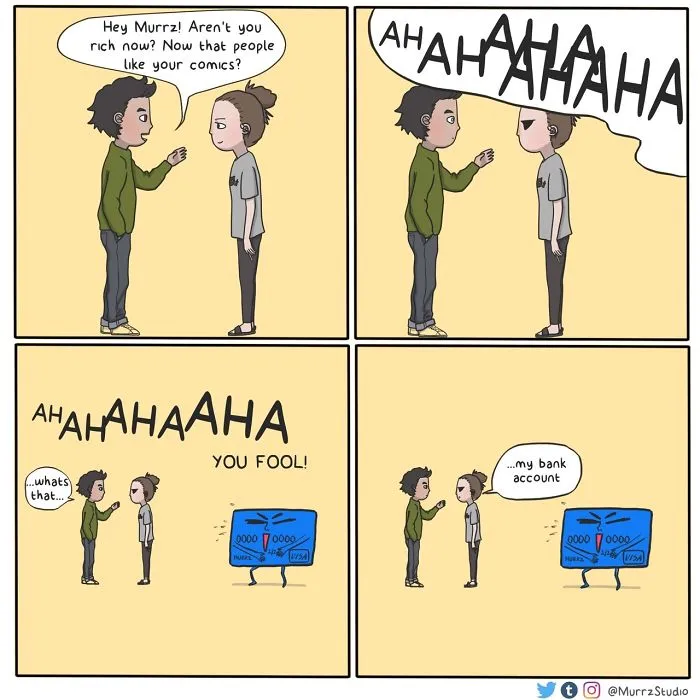 Artist Illustrates Everyday Life With Her Boyfriend And A Cat In 42 Funny Comics