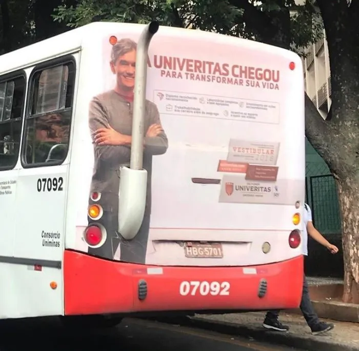 This Guy Must Be Feeling Pretty Great On This Ad