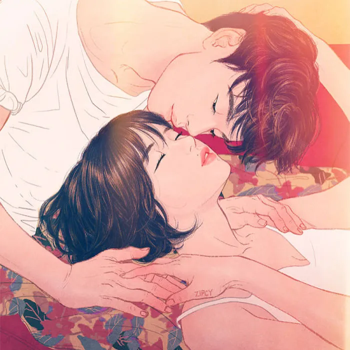 Korean Illustrator Captures Love And Intimacy So Well That You Can Almost Feel It (Part 2)