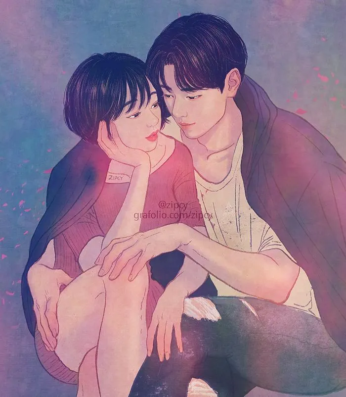 Korean Illustrator Captures Love And Intimacy So Well That You Can Almost Feel It (Part 2)