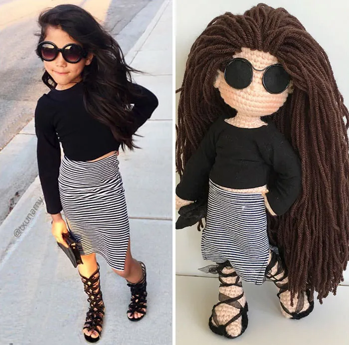 I Am A Stay-At-Home Mom Of Six And I've Been Creating Dolls Inspired By Real People (30 Pics)