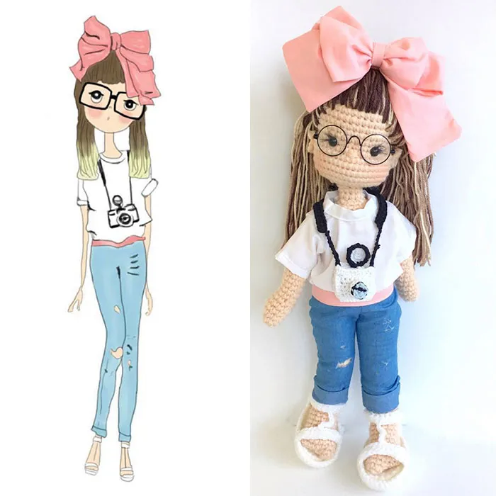 Soy ama de casa y madre de 6 hijos, y me dedico a crear muñecos inspirados en personas reales (30 fotos)