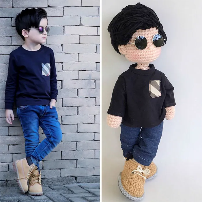 I Am A Stay-At-Home Mom Of Six And I've Been Creating Dolls Inspired By Real People (30 Pics)