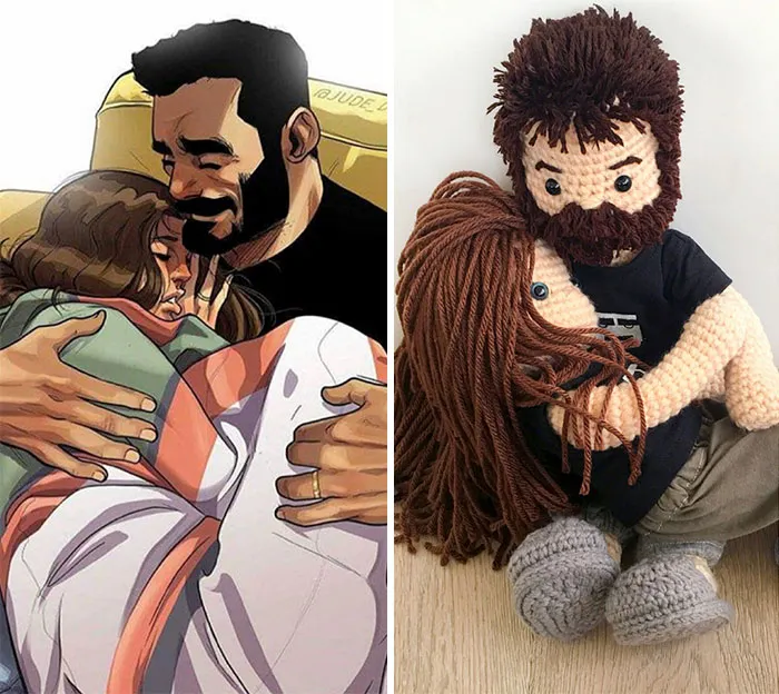 I Am A Stay-At-Home Mom Of Six And I've Been Creating Dolls Inspired By Real People (30 Pics)