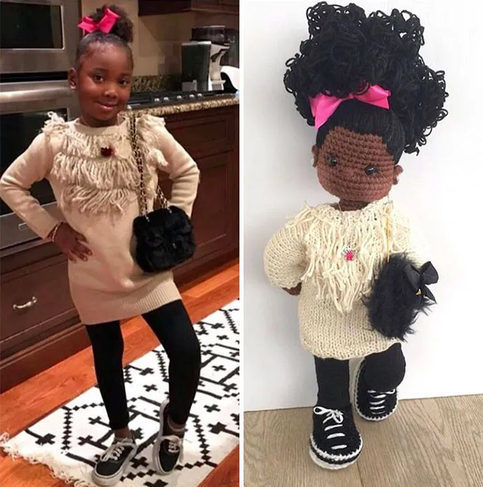 I Am A Stay-At-Home Mom Of Six And I've Been Creating Dolls Inspired By Real People (30 Pics)