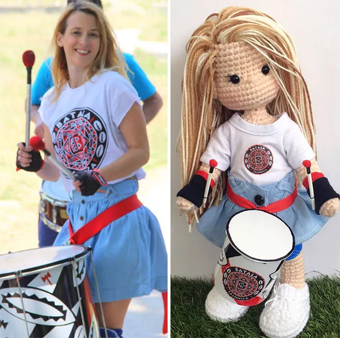 I Am A Stay-At-Home Mom Of Six And I've Been Creating Dolls Inspired By Real People (30 Pics)