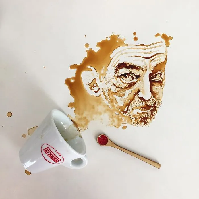 Coffee And Tea Turned Into Beautiful Art By Giulia Bernardelli