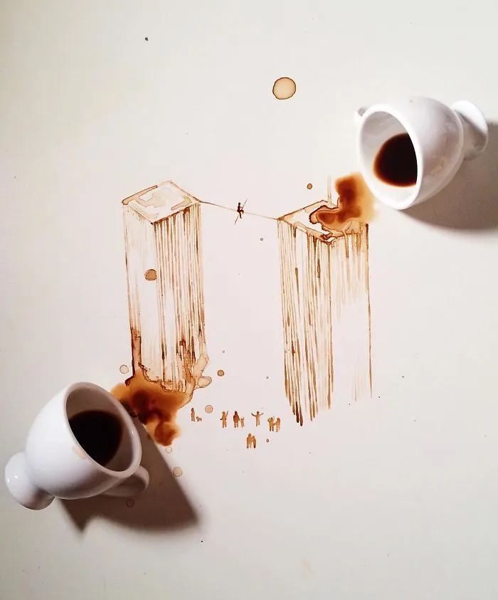 Coffee And Tea Turned Into Beautiful Art By Giulia Bernardelli