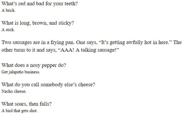 10+ "Anti-Jokes" That  Are Hilariously Bad