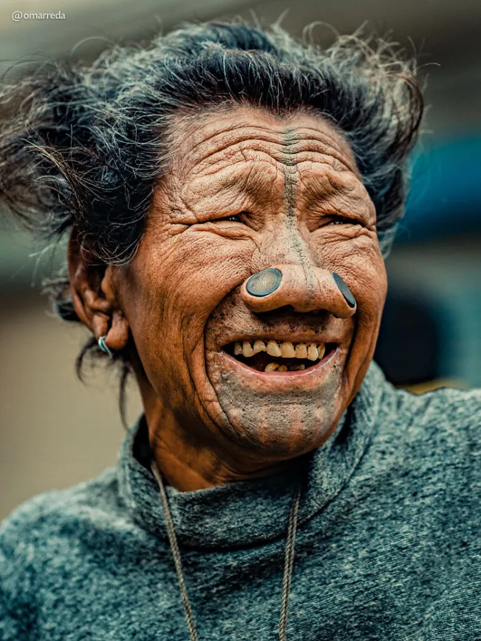 The Joyful Spirit Of The Last Generation Of Apatani Tribe Women With Nose Pluggings