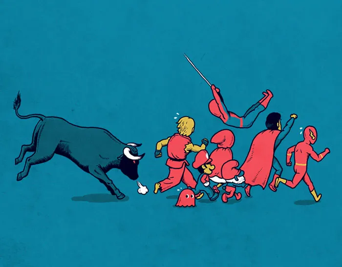 65 Clever Illustrations Inspired By Elements Of Pop Culture By Ben Chen