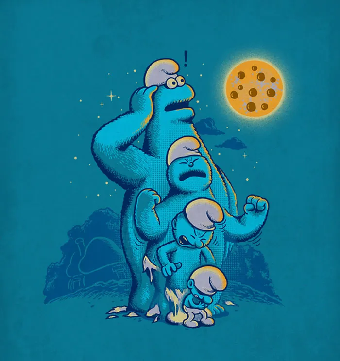 65 Clever Illustrations Inspired By Elements Of Pop Culture By Ben Chen