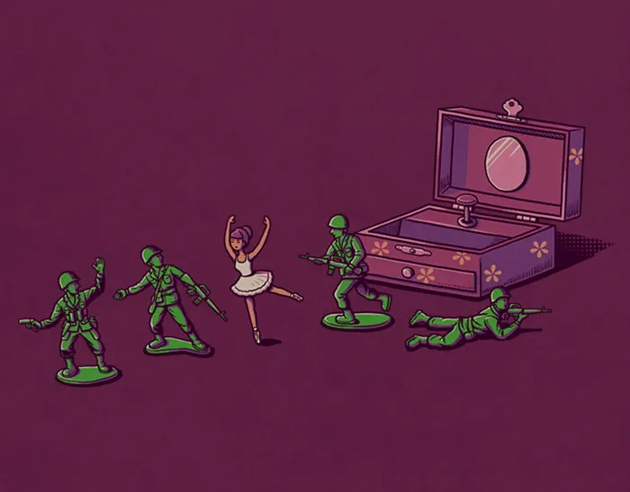 65 Clever Illustrations Inspired By Elements Of Pop Culture By Ben Chen