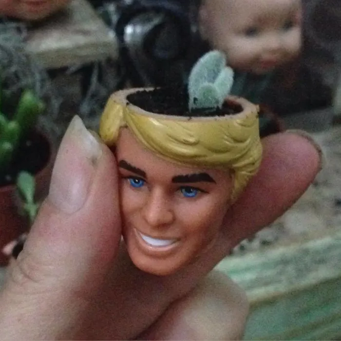 145 People Who Turned Old Dolls Into Planters And Scared The Hell Out Of Their Neighbors