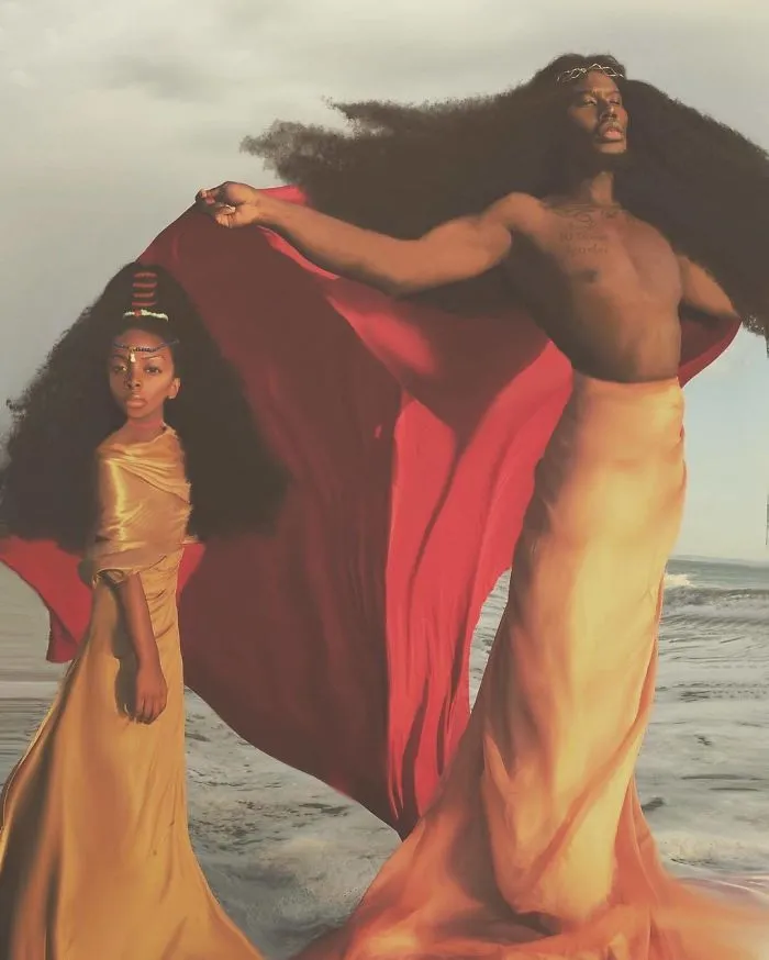 Father & Daughter Duo Takes Over The Internet With Their Natural Hairdos