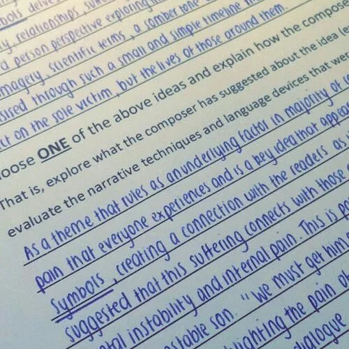 Escritura perfecta