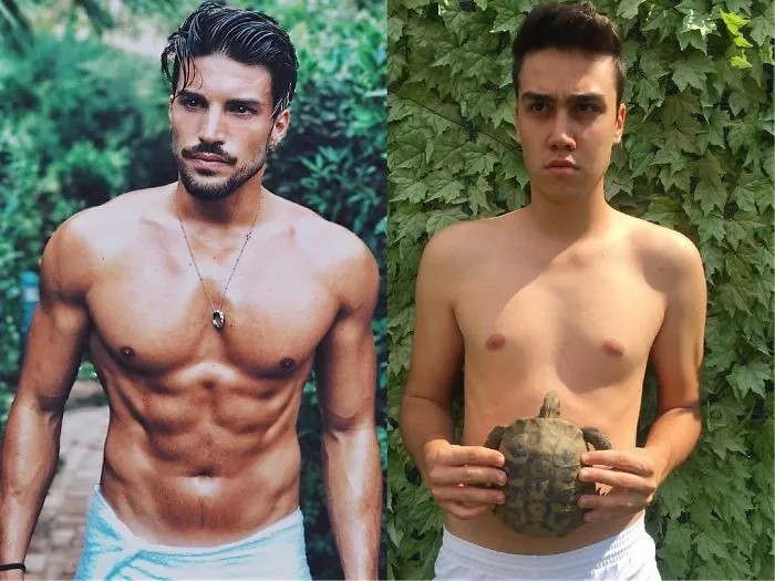 Este italiano triunfa en Instagram parodiando el look de los famosos con lo que encuentra por casa
