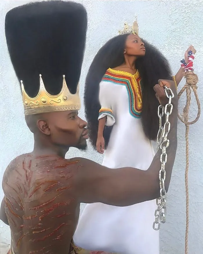 Father & Daughter Duo Takes Over The Internet With Their Natural Hairdos