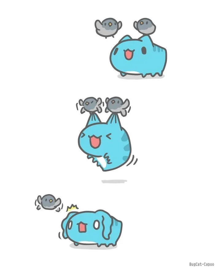 This Adorable Comic About A Cat-Bug Has A Dark Twist That You Probably Won't See Coming