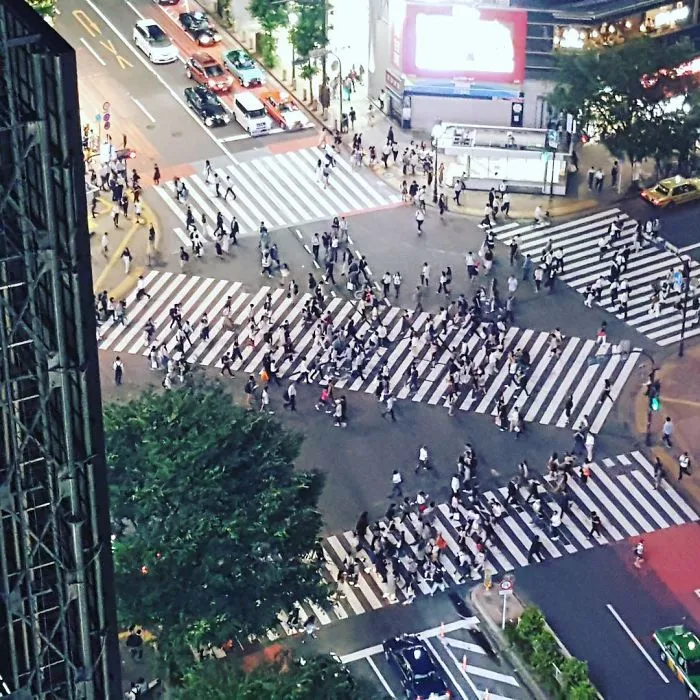 Intersecciones donde se puede cruzar diagonalmente