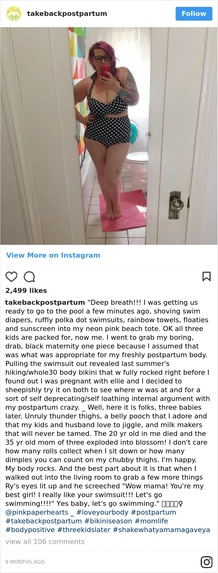 90 Brutally Honest Photos Of Post-Baby Bodies, That Women Are Sharing To Reveal The Truth No One Talks About