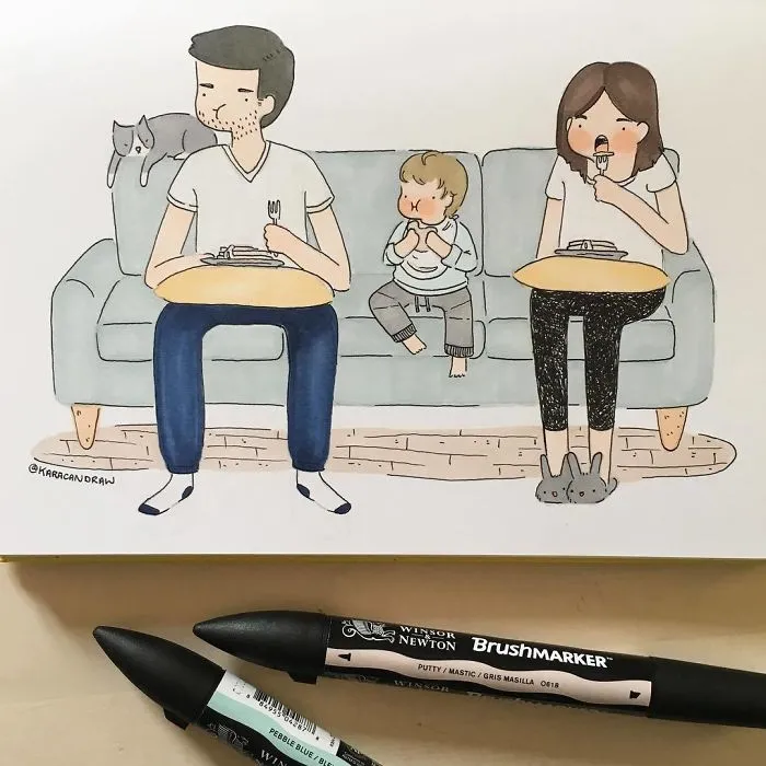 This Is What Weekends Look Like For Us. We Like To Stay At Home And Eat Pancakes On The Couch While Watching Our Favourite Sunday Shows