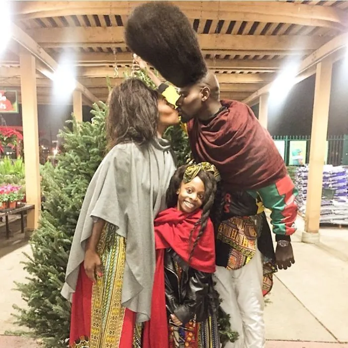 Father & Daughter Duo Takes Over The Internet With Their Natural Hairdos