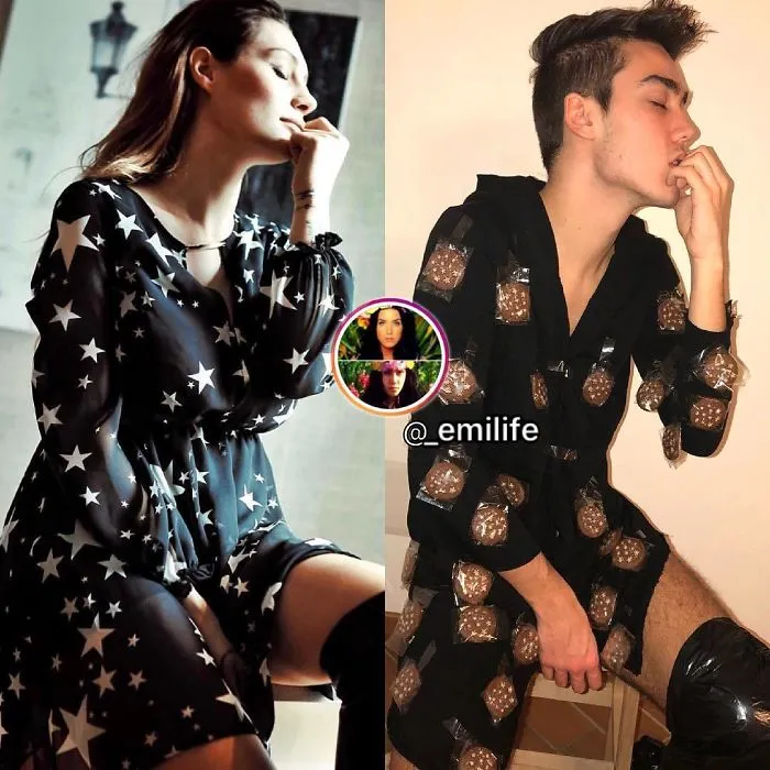 This Italian Guy Gained 661,000+ Instagram Fans By Trolling Celebrity Pics