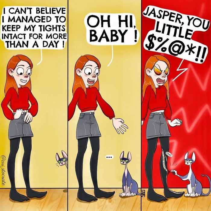50 Hilarious Comics By Vegan Artist About Her Everyday Problems
