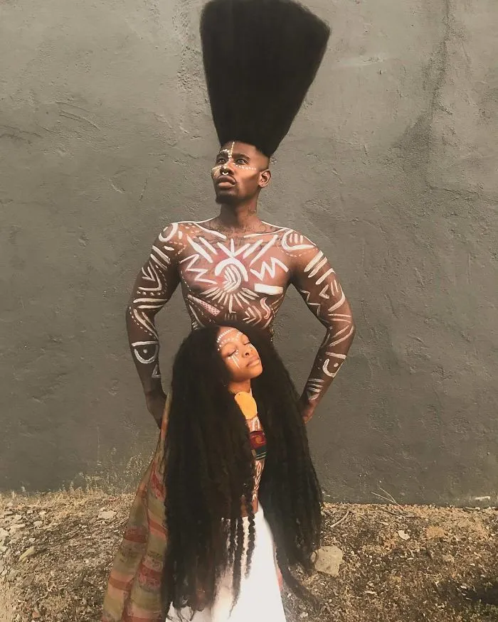 Father & Daughter Duo Takes Over The Internet With Their Natural Hairdos