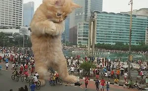 This Guy Photoshops Cats Into Giants And The Result Is Meow-nificent