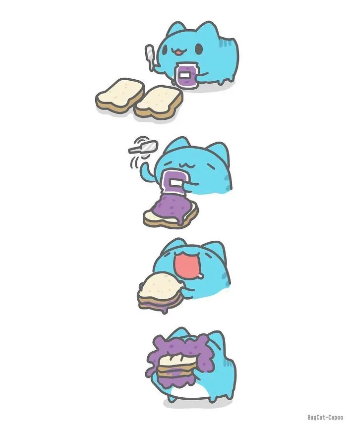 This Adorable Comic About A Cat-Bug Has A Dark Twist That You Probably Won't See Coming