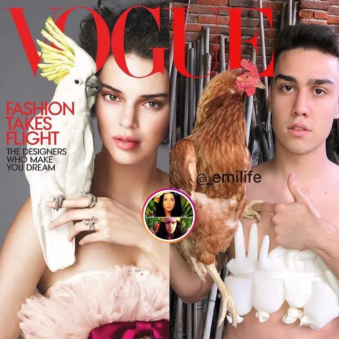 This Italian Guy Gained 661,000+ Instagram Fans By Trolling Celebrity Pics