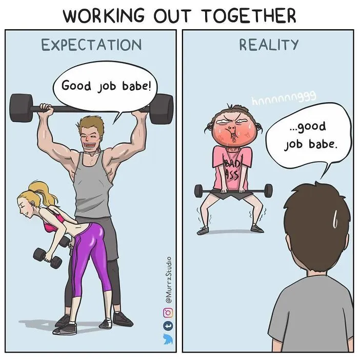 Artist Illustrates Everyday Life With Her Boyfriend And A Cat In 42 Funny Comics