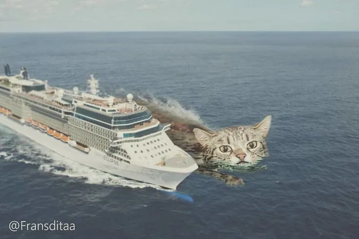 This Guy Photoshops Cats Into Giants And The Result Is Meow-nificent