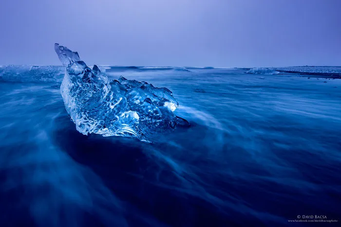 Diamond Beach In Jökulsárlón Glacier Lagoon