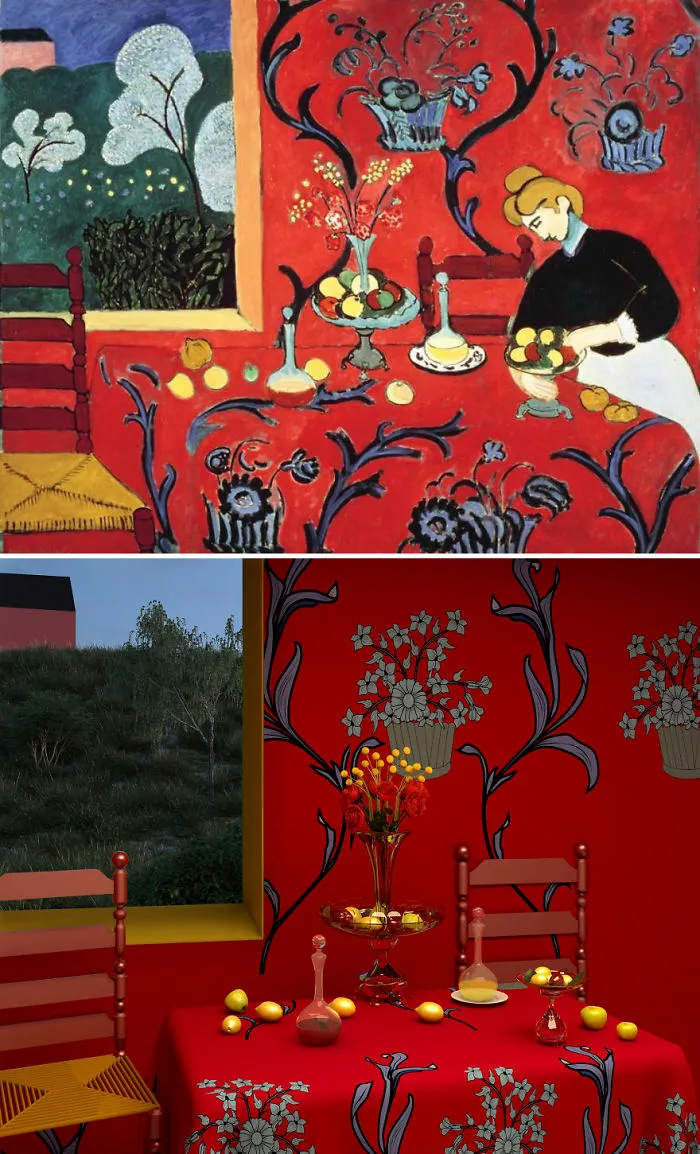 The Dessert: Harmony In Red By Henri Matisse