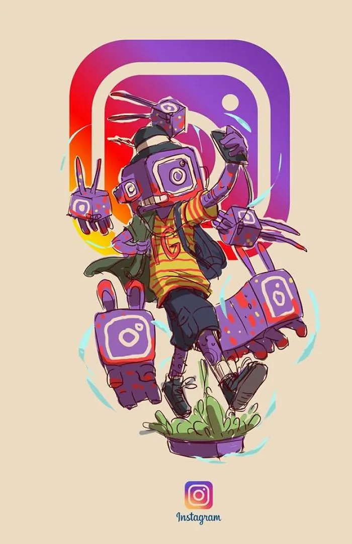 This Artist Illustrated Iconic Brands As If They Were Humans