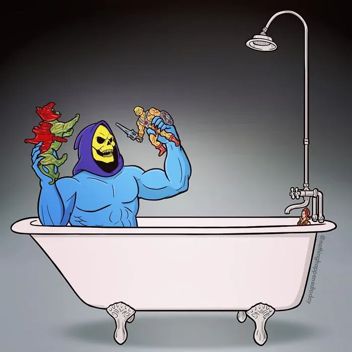 Illustrator Shows The Secret Lives Of Cartoon Characters, And It Might Ruin Your Childhood