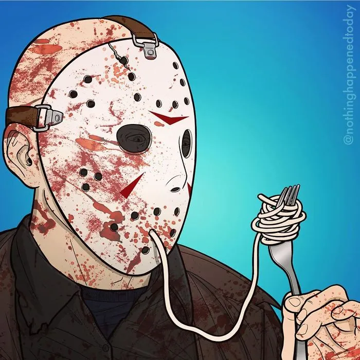 Illustrator Shows The Secret Lives Of Cartoon Characters, And It Might Ruin Your Childhood