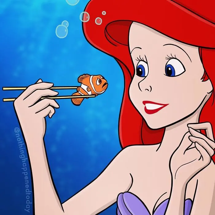 Illustrator Shows The Secret Lives Of Cartoon Characters, And It Might Ruin Your Childhood