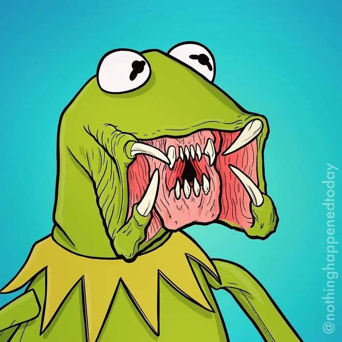 Illustrator Shows The Secret Lives Of Cartoon Characters, And It Might Ruin Your Childhood