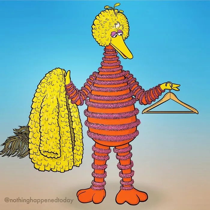 Illustrator Shows The Secret Lives Of Cartoon Characters, And It Might Ruin Your Childhood